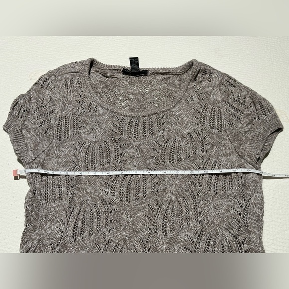 INC International Concepts: Women’s Knit Blouse with Lace Trim- Size XL - Picture 6 of 6